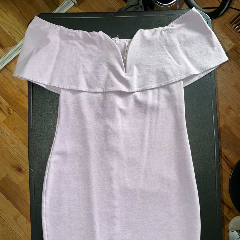Off the shoulder dress